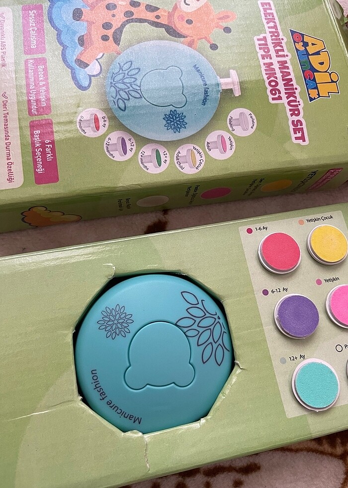 Elektrikli manikürlü set - Görsel 3