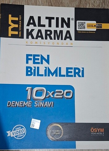 altın karma tyt fen bilimleri denemeleri