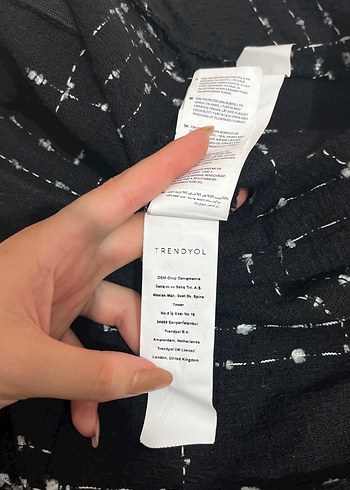 Fırfırlı Siyah Ekose Mini Etek - Görsel 2