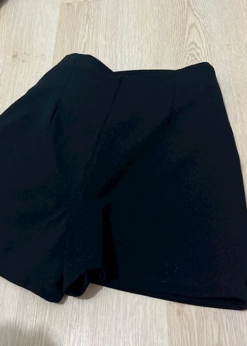 Siyah Mini Kadın Etek - Görsel 3