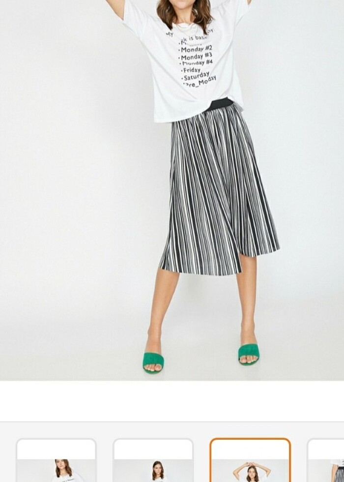 Kadın siyah etek - Görsel 2