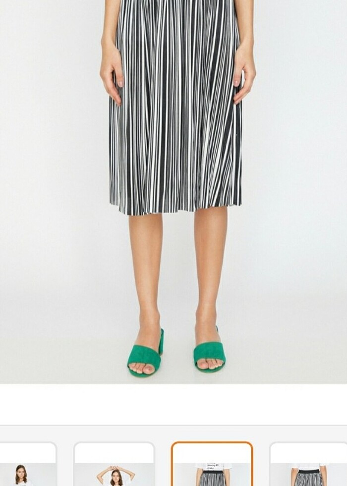 Kadın siyah etek - Görsel 3