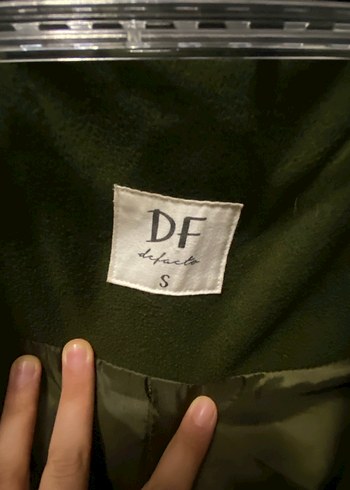 Kadın Haki Midi Ceket Fermuarlı - Görsel 2