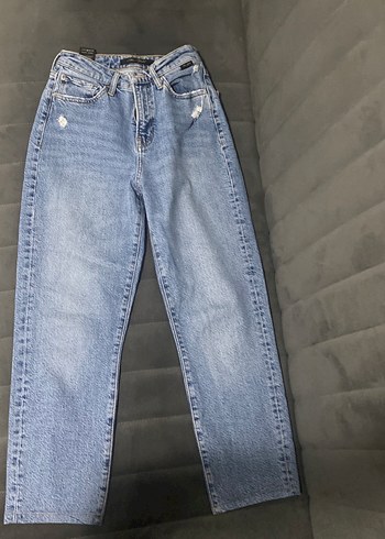 Pastel Mavi Kadın Denim Jean Pantolon