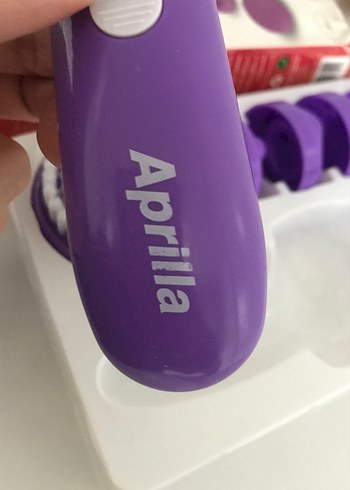 Aprilla Mor Yüz Temizleme Cihazı 6'lı Set - Görsel 3