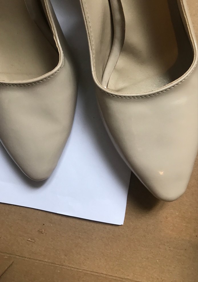 Bej Tokalı Stiletto Kadın Ofis Ayakkabısı - Görsel 3