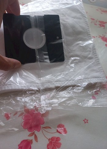 Beyaz Elektrikli Süpürge Toz Torbası 5'li - Görsel 4