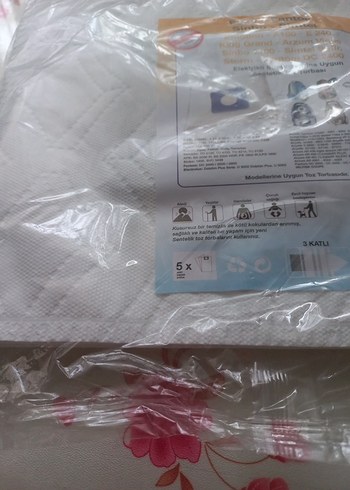 Beyaz Elektrikli Süpürge Toz Torbası 5'li - Görsel 3