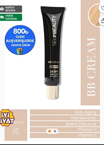 selinbeauty bb krem etiketli sıfır ürün - Görsel 5