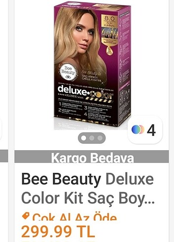 Bayan sac boyasi kutulu sıfır urun - Görsel 3