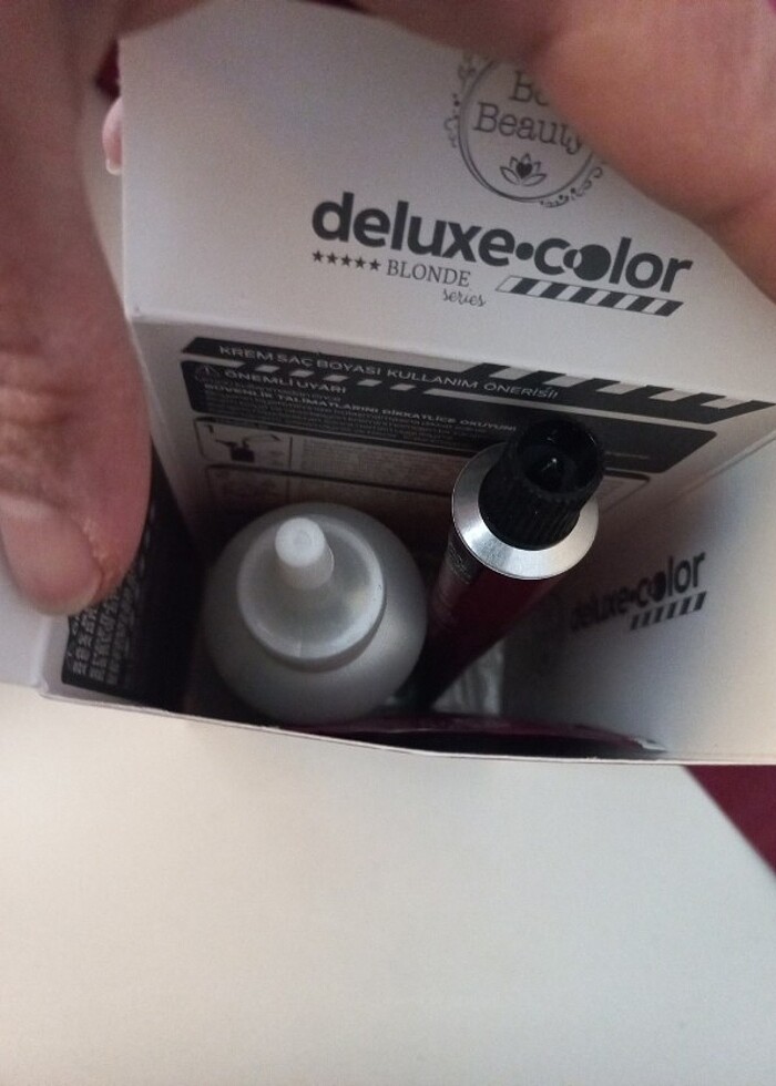 Bayan sac boyasi kutulu sıfır urun - Görsel 5