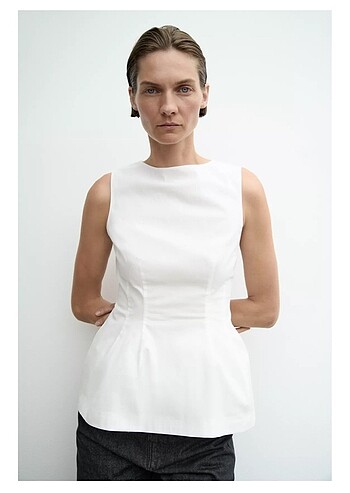 Zara peplum bluz