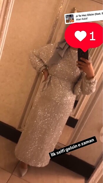Gümüş abiye