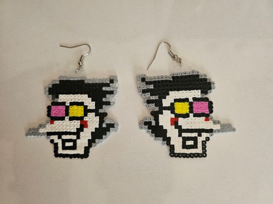 Deltarune Spamton Küpe - Görsel 2