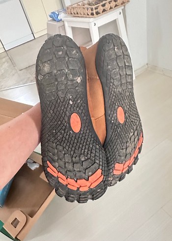 46 numara Barefoot kahverengi yürüyüş botu - Görsel 2