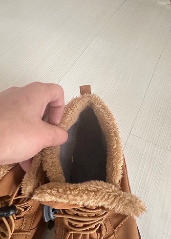 46 numara Barefoot kahverengi yürüyüş botu - Görsel 3