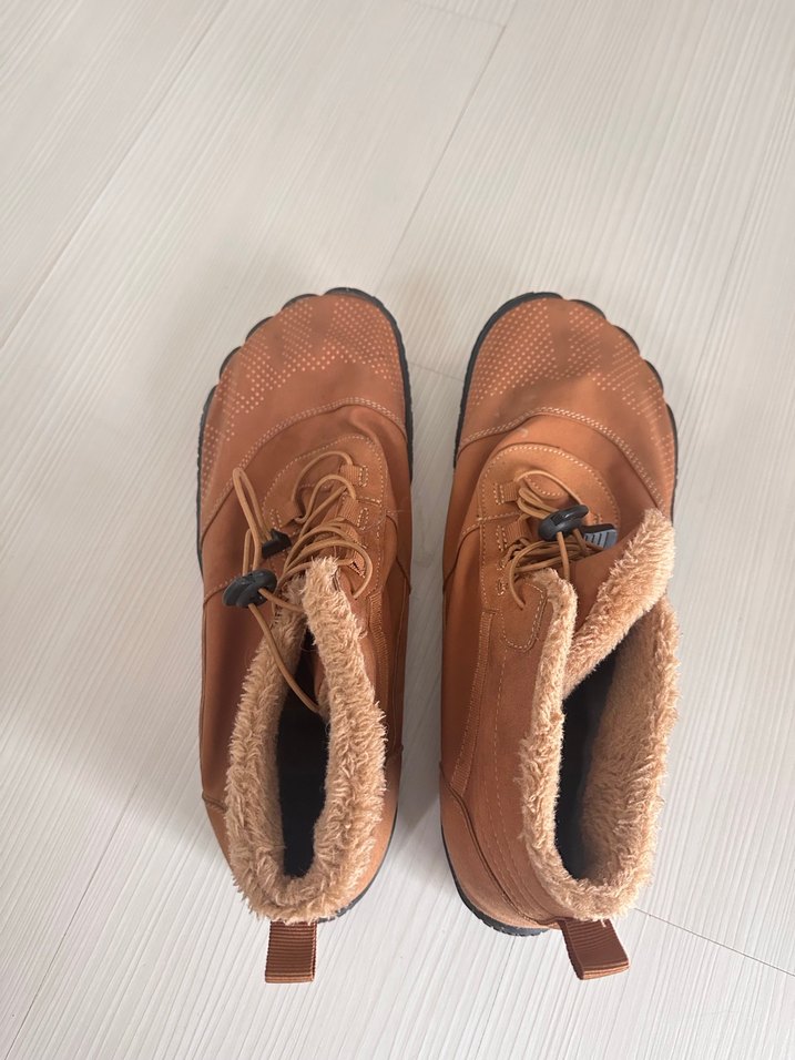 46 numara Barefoot kahverengi yürüyüş botu - Görsel 4