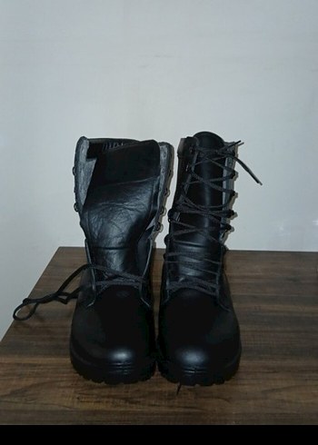 Erkek Siyah Bağcıklı Bot - Görsel 2