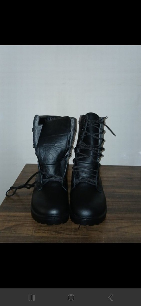 Erkek Siyah Bağcıklı Bot - Görsel 2