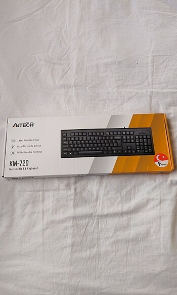 A4-tech kutu defolu sıfır klavye