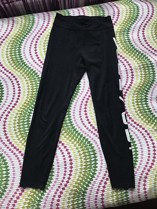 Bershka siyah spor taytı