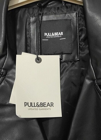 Pull and Bear Pull and bear deri ceket