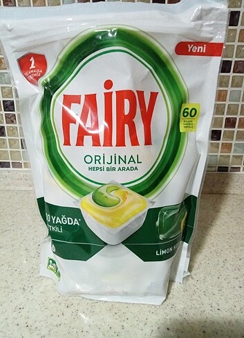 Fairy 60'lı Bulaşık Makinesi Kapsülü 