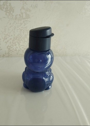 lacivert figürlü şişe Tupperware