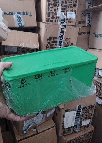 Tupperware 3.1 litre kübik kap - Görsel 2