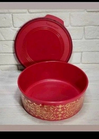 Tupperware su kap yuvarlak