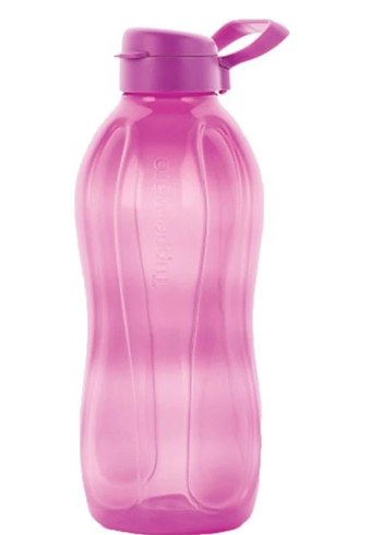 Pembe Tupperware Su Şişesi 2 litre