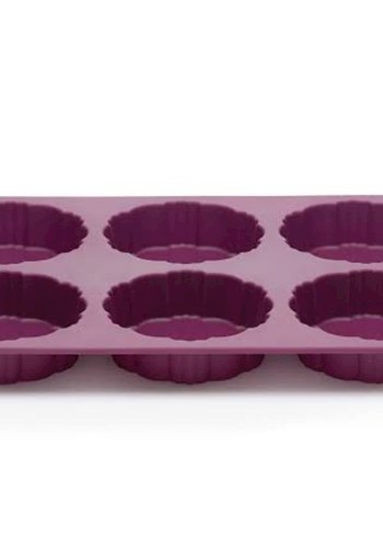 Tupperware Mor Silikon turta Kalıbı 6'lı