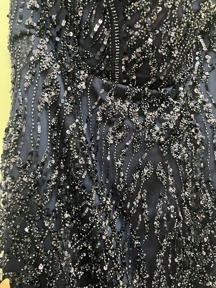 FULL TAŞ İŞLEME BALIK NİŞANLIK ABİYE ELBİSE - Görsel 3