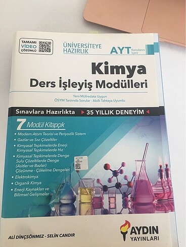 Aydın yayınları ayt kimya ders işleyiş modülleri