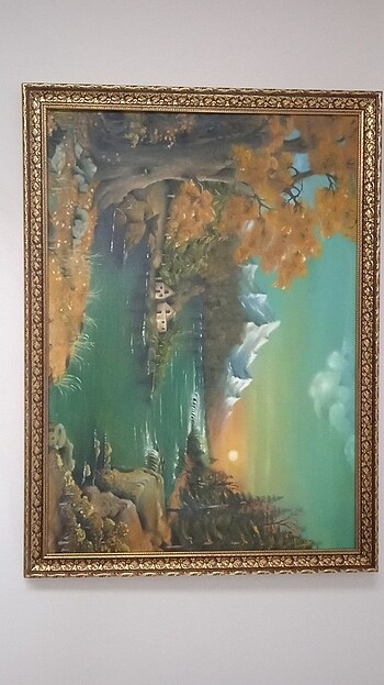 Yağlı boya tablo orjinal