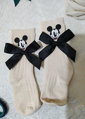 23 Beden Micky mouse soket çorap