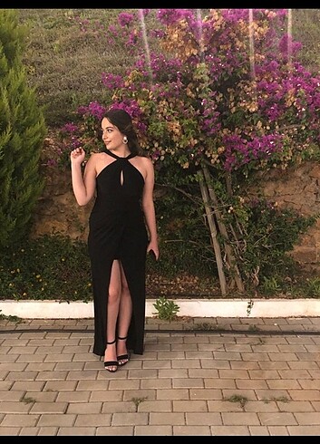 Şık davet elbisesi