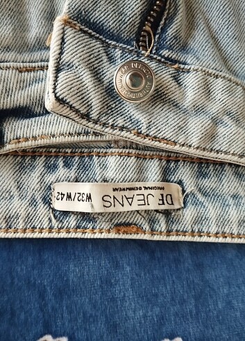 32 Beden mavi Renk Yırtık 90s kot pantolon #grunge #90s 