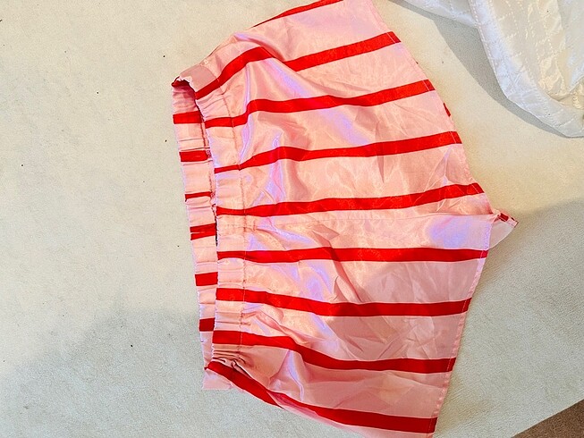 Trendyol & Milla Saten şortlu pijama takımı