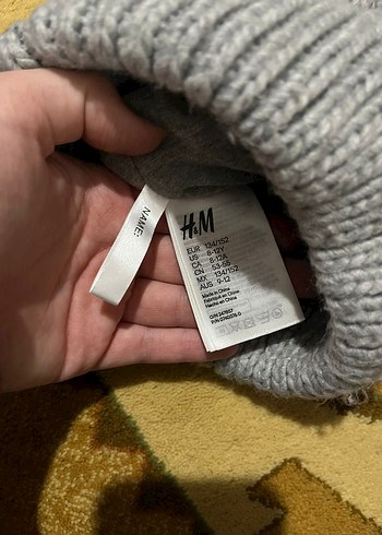 Kadın Gri Örgü Bere Ponponlu - Görsel 3