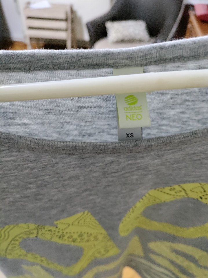 Gri Baskılı Rahat Hamile Tişörtü - Görsel 2