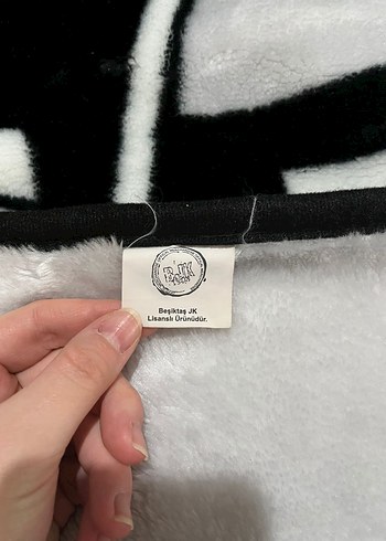 BJK Lisanslı Çocuk Battaniyesi Gri - Görsel 3