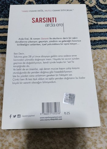 Sarsıntı - Arda Erel Romanı - Görsel 2