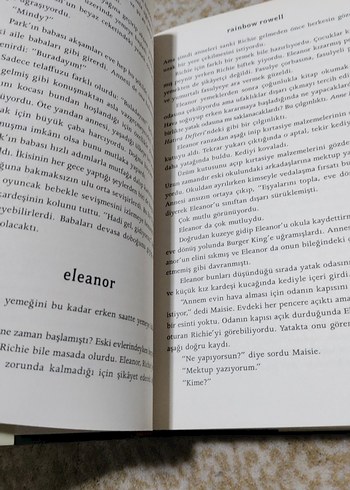 Eleanor & Park - Rainbow Rowell - Görsel 3