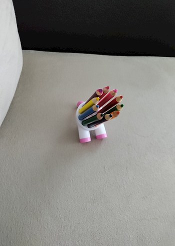Renkli Unicorn Kalemlik Oyuncak - Görsel 4