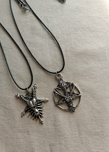 baphomet kolye - Görsel 3