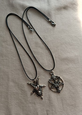 baphomet kolye - Görsel 4