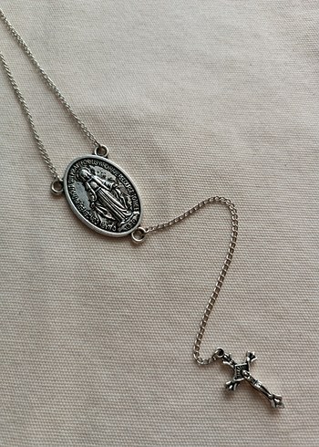meryem ana rosary kolye - Görsel 3