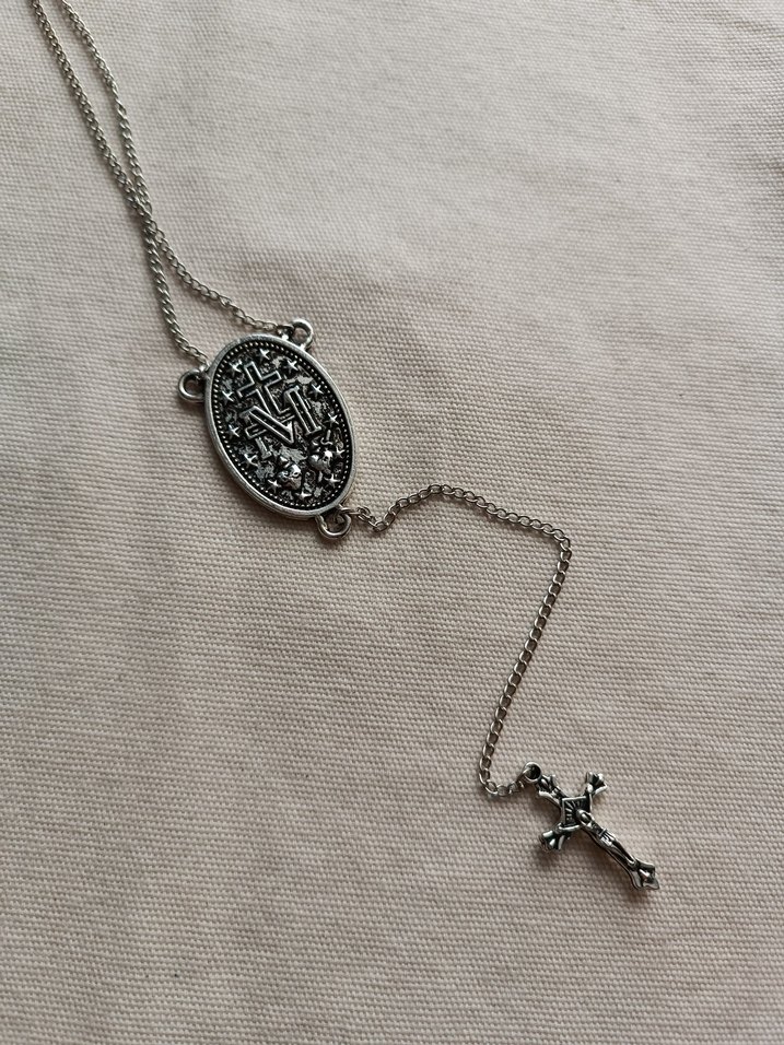 meryem ana rosary kolye - Görsel 2