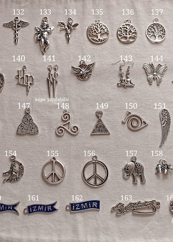 Aesthetic y2k kolye Chrome hearts haç kolye - Görsel 6